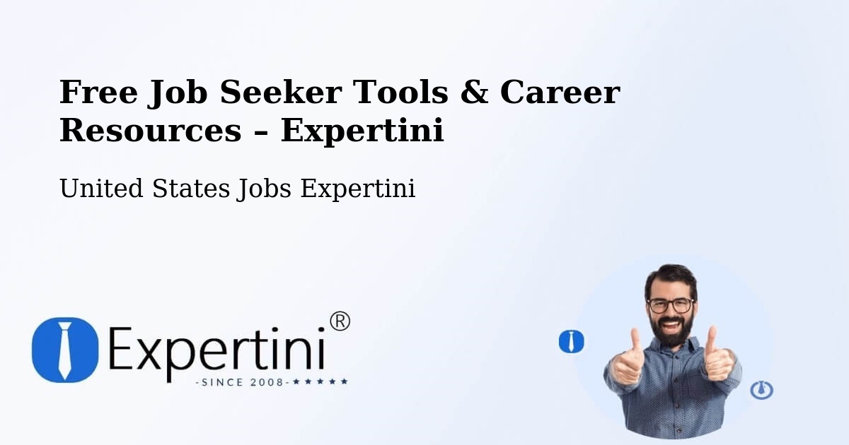 Free Job Seeker Tools & Career Resources – Manchester - Manchester, United States Jobs Expertini